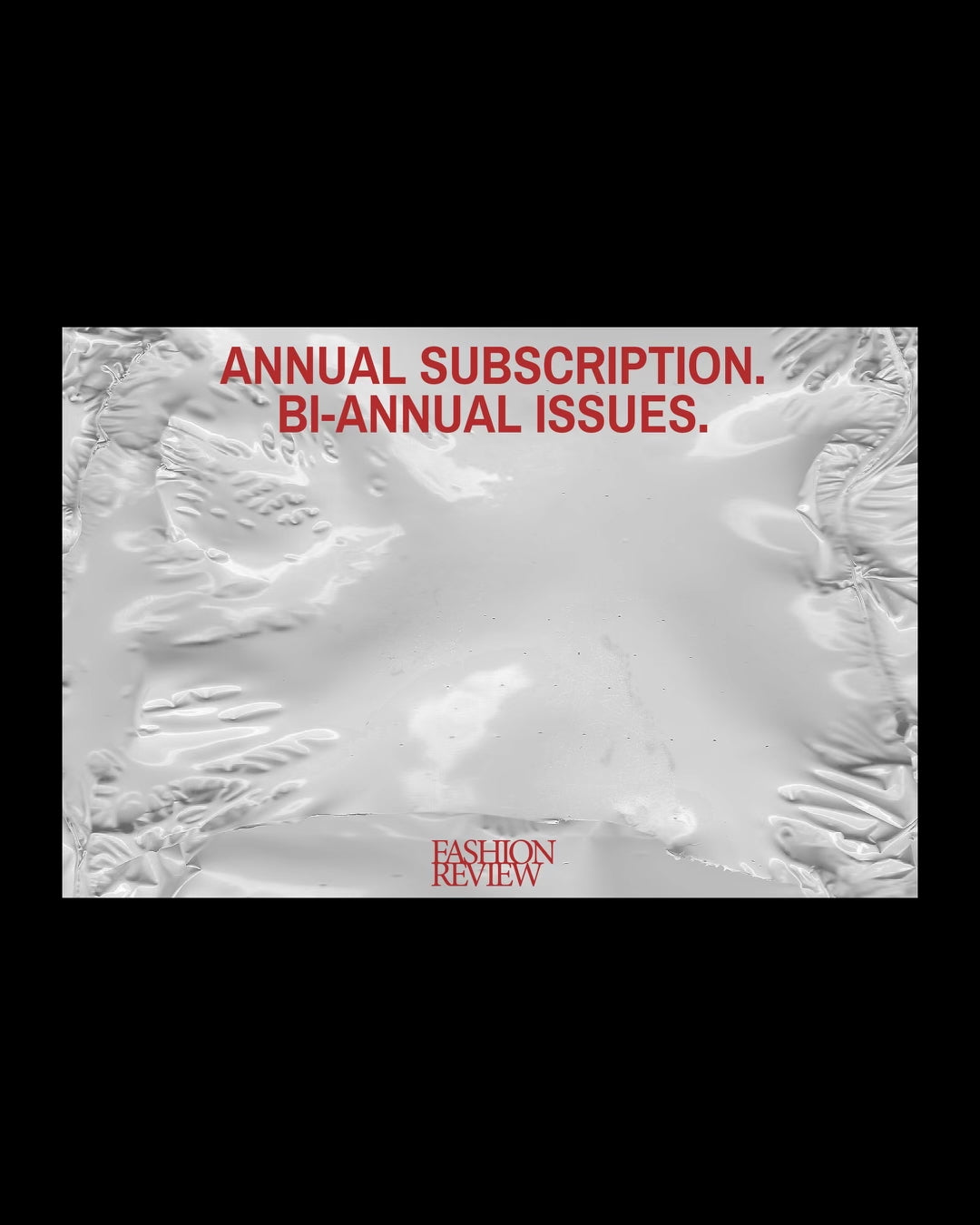 Annual Subscription (Starting from Issue 2)
